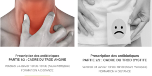 Formations sur la prescription des antibiotiques avec Caducée Performance